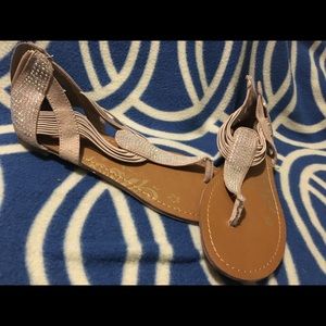 Beautiful jeweled sandals